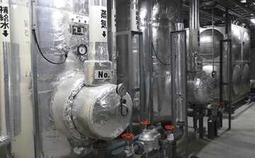 熱源機器(ボイラー・貯湯槽・ポンプ空調)設備画像